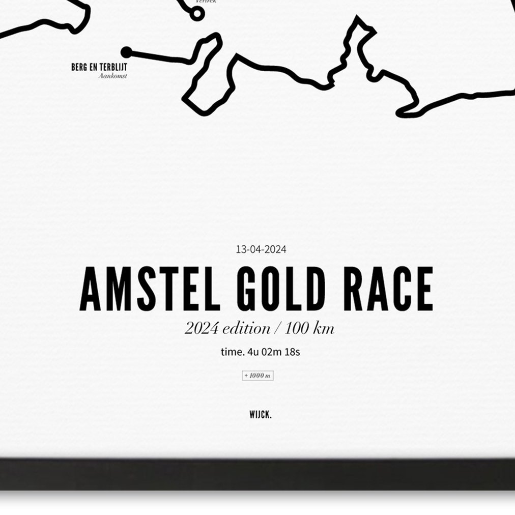 Affiches de Amstel Gold Race 2024 - 100km | WIJCK.